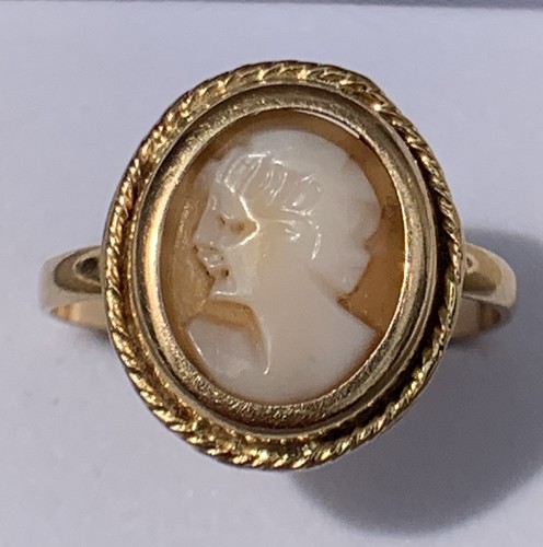 Anello cammeo oro - anello,