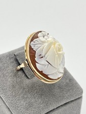 Anello In Oro 14kt Con Rosa