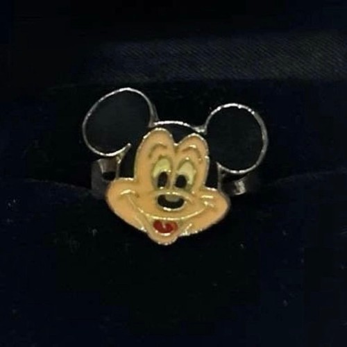 Anello vintage disney topolino - anello,