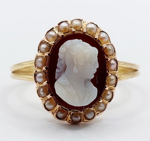 Anello marchesa antico - , 18k