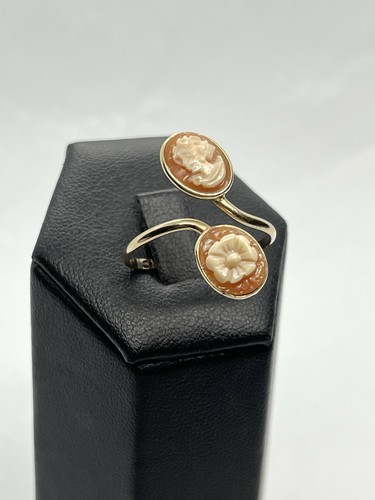 Anello 14kt con cammei - con, in