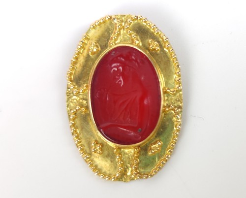 Spilla antica oro 750 - oro, 18kt