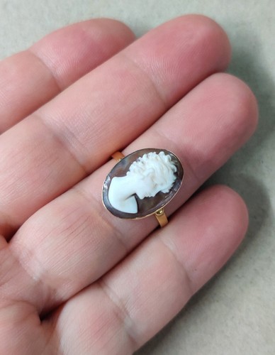 Anello vintage oro giallo - anello,