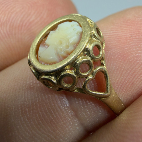 Anello cammeo oro 67 - 9, 1,67