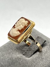 Anello in Oro 14kt Cammeo