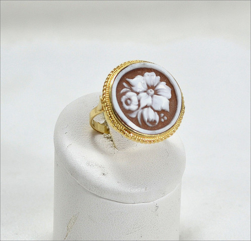 Anello oro giallo - in, con